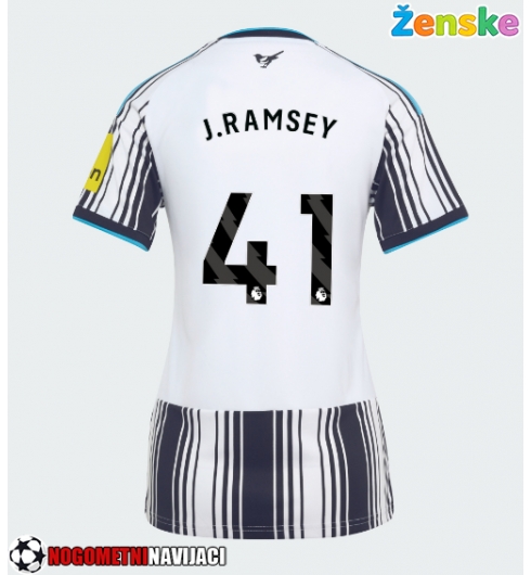 Ženske Nogometnih dresov Newcastle United Jacob Ramsey #41 Domači 2026-27 Kratki rokavi Ženske Nogometnih dresov Newcastle United Jacob Ramsey #41 Domači 2026-27 Kratki rokavi